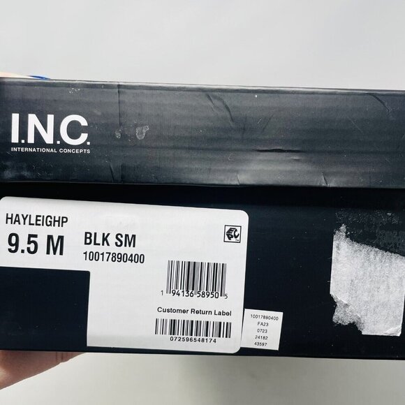 INC International Concepts Womens Size 9.5M Hayleigh Mid-Heel Cowboy Boots $129 - Picture 6 of 6